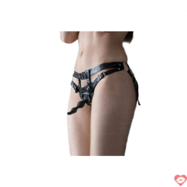 strapon panties lola no mercy plug đen 