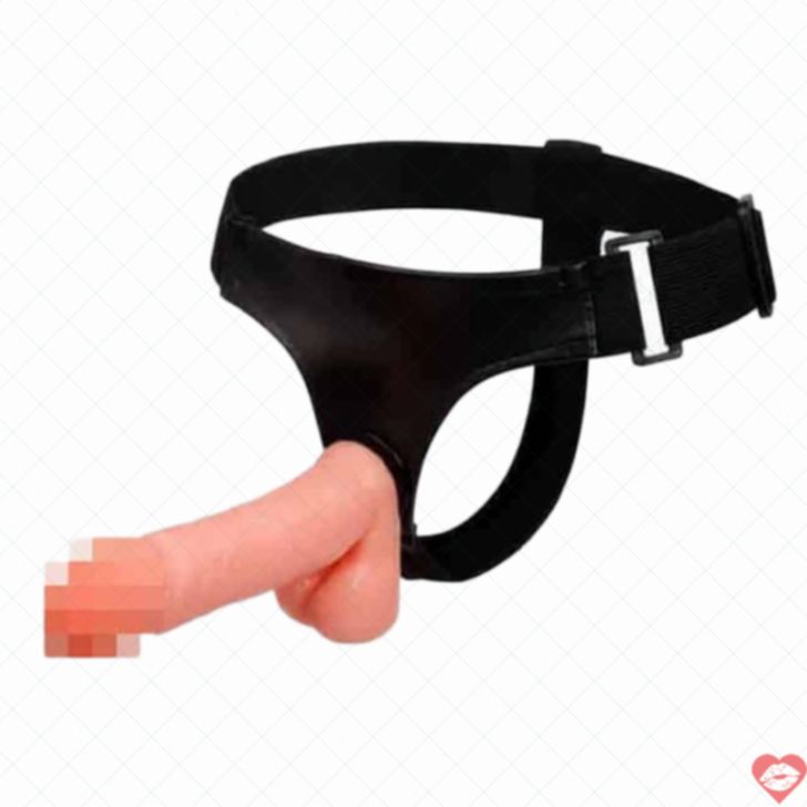 Strap-on Baile 17cm PVC Da Thật Đỉnh Cao Hoàn Hảo 