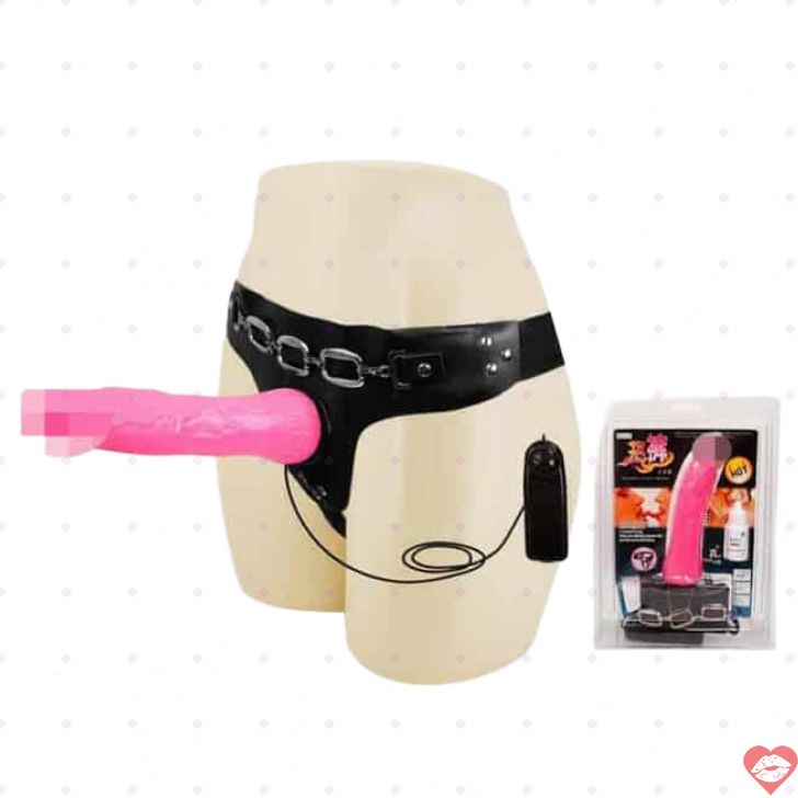 Strapon Rung Baile Hồng 18cm Đàn Hồi Phái Đẹp 