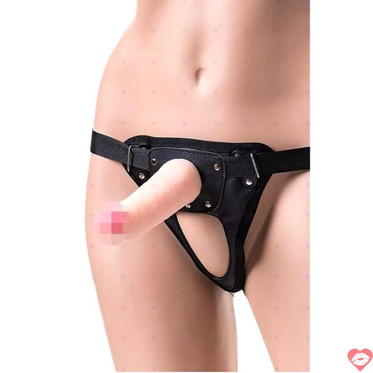 Strap-on Jax TPR 17.9cm Da Thật Pegging 