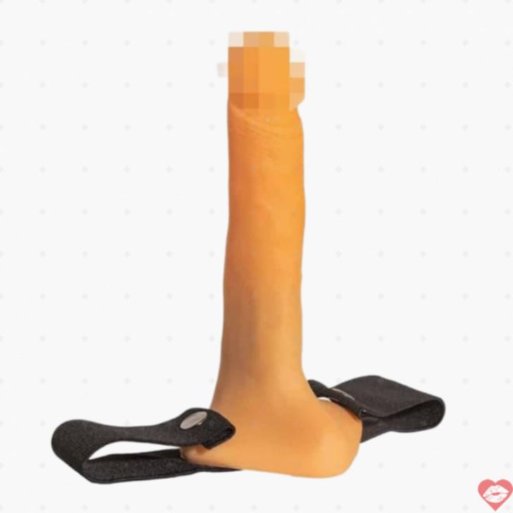 Strapon Jagga Jaga Rỗng 17.5cm Da Thịt Hoang Dã 