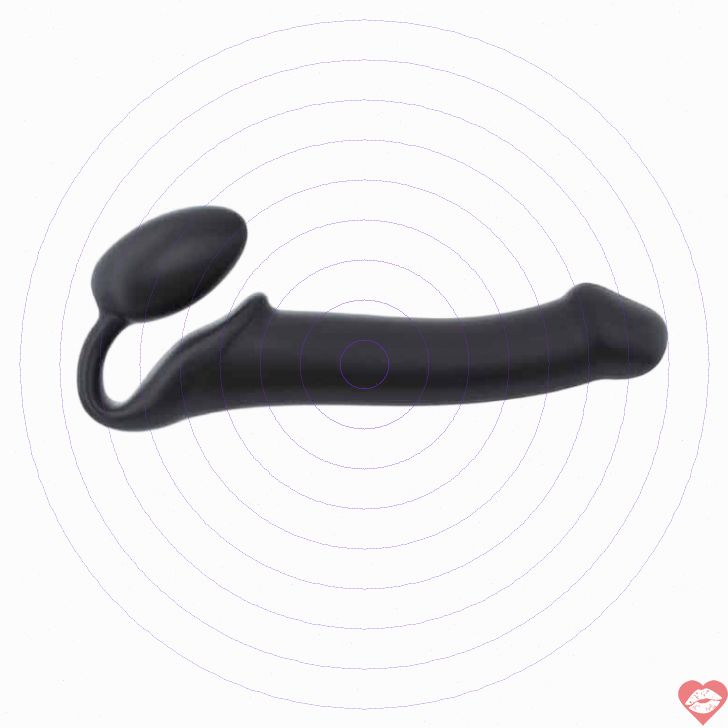 Strap‑on‑me L Đeo Linh Hoạt Đen Siêu Thực Kích Hợp 