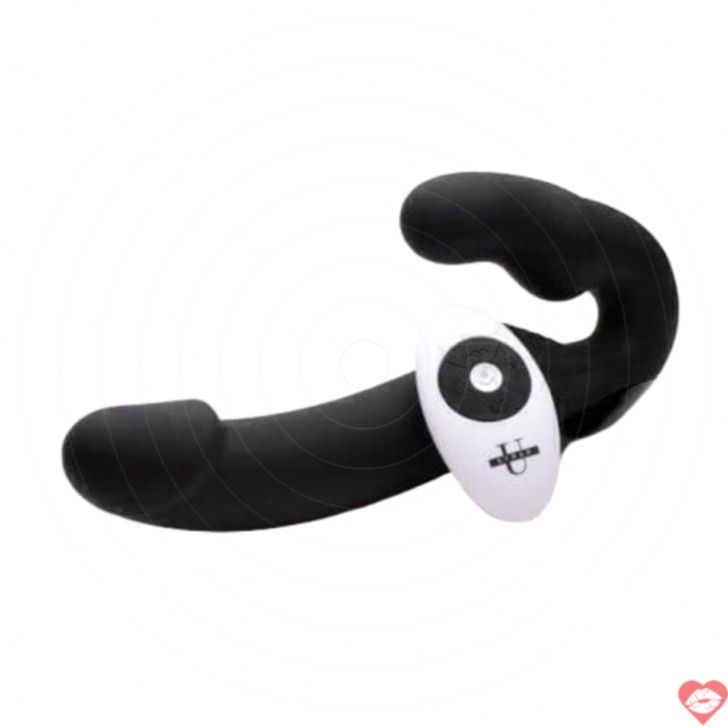 Strapless XR Urge Đen Remote Rung Điên Cuồng Không Dây 