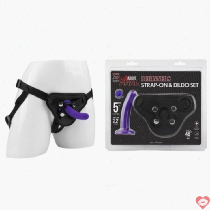 Strap-on Exotic Fantasy Tím Beginner Hậu Môn Dễ 