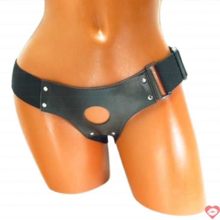 Harness Strap-on Da Nâu BDSM Chặt Kẽ Đam Mêtrungdochoi+1 