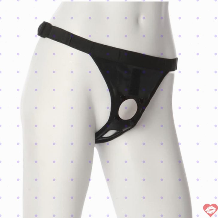 Quần Lót Harness Vac-U-Lock Đen - Thoải Mái Linh Hoạt