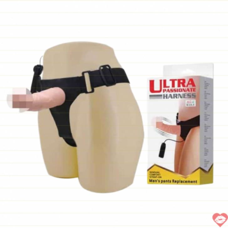 Strapon Baile realistic 15cm harness đùi dễ dùng newbie