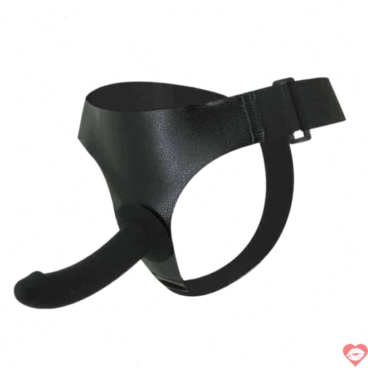 Baile Ultra Harness - Strapon Siêu Mềm Đen 15cm Nữ Thống Trị