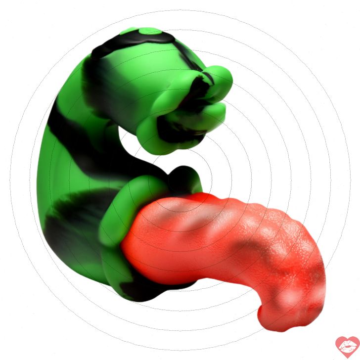 Tongue Lasher Creature Cocks Lưỡi Quái Rung 