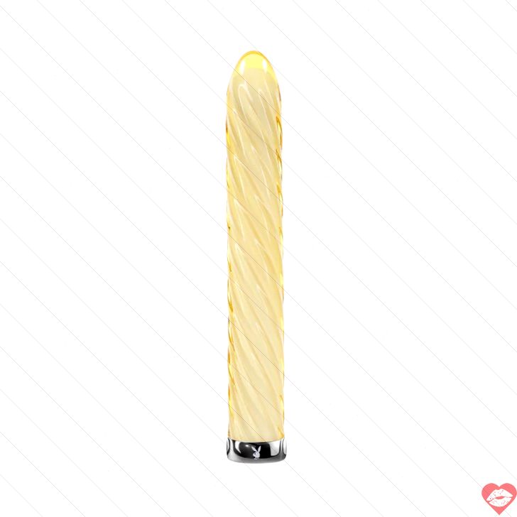 Playboy Twist Of Fate Glass Vibe Uốn Lượn 