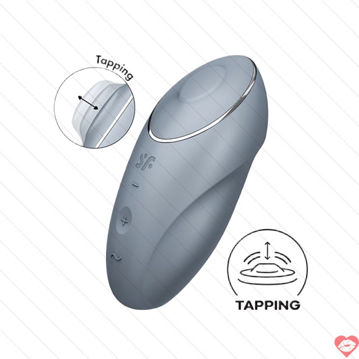 Satisfyer Tap Climax Rung Gõ Clit Mạnh Mẽ Bùng Nổ Nhanh 