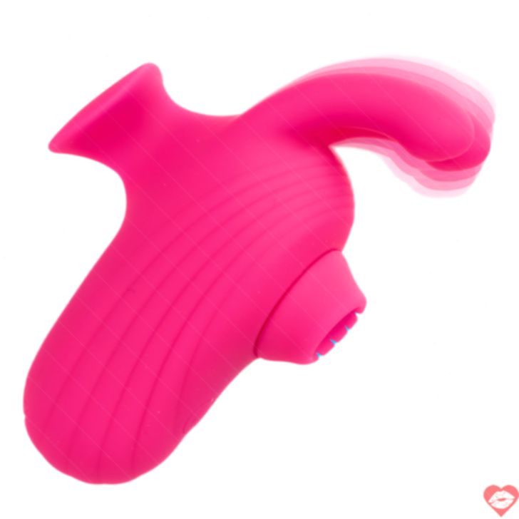Thỏ Rung Neon Vibes Kissing Bunny 10 Chế Độ Ngất 