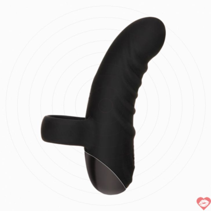 Evolved Hooked vibe ngón tay 8 cấp ribbed sướng ngất ngây 