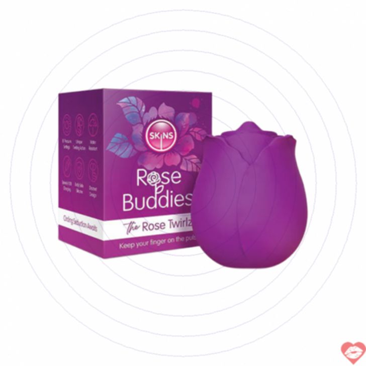 Vibrator Rose Skins Rose Buddies Đa Kích Thích 