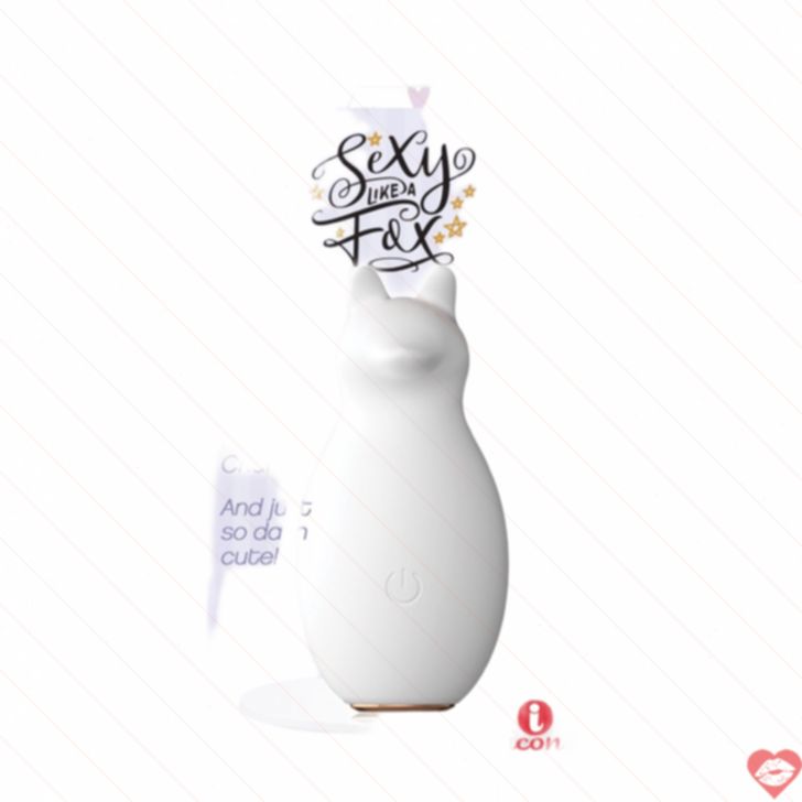 Buzzy Bunny Fox Vibe Trắng Kích Âm Vật Mạnh Mẽ 