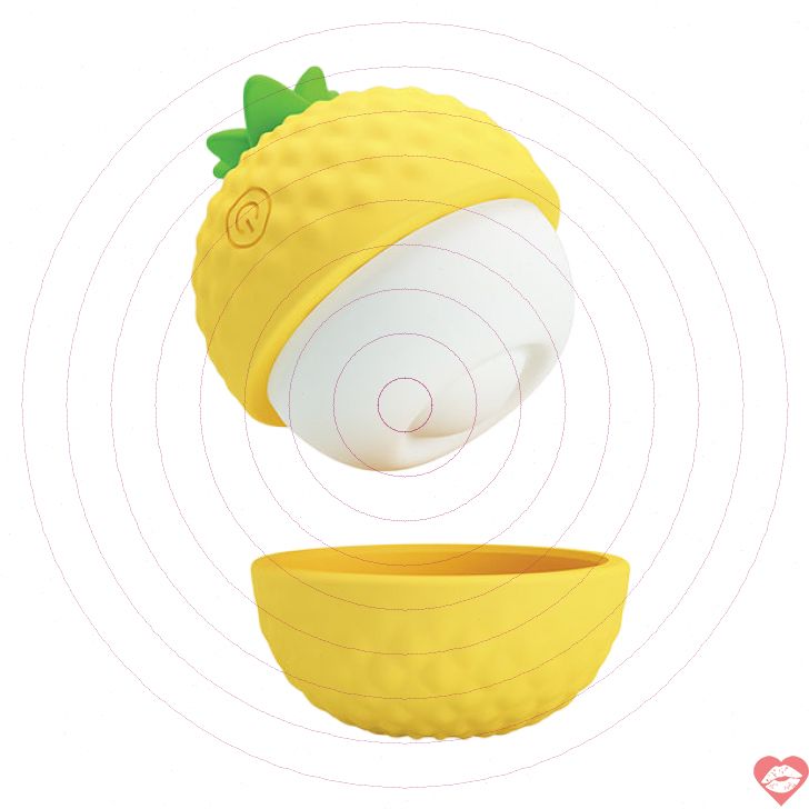 Pretty Love Pineapple Dứa Thumping Rung Kích Thích Mạnh 