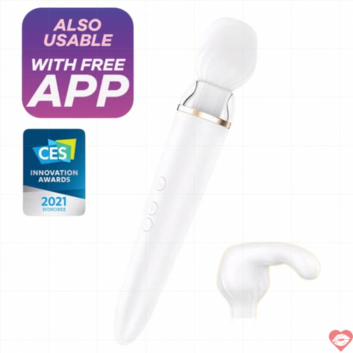 Satisfyer Double Wand-er App Control Siêu Mạnh