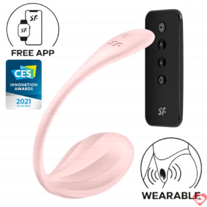 Satisfyer Ribbed Petal G-spot app rung mạnh mẽ