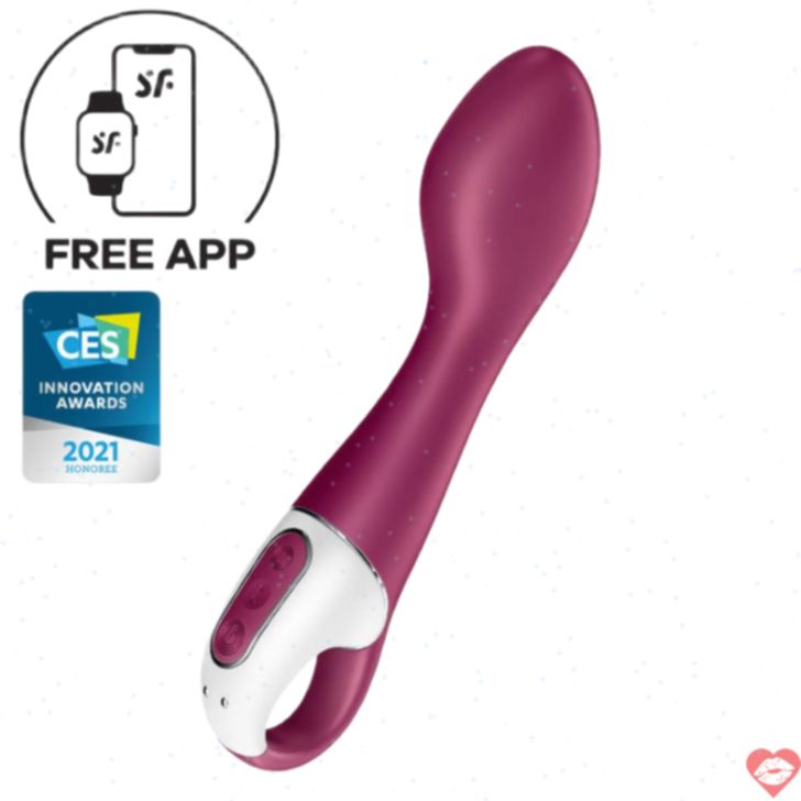 Satisfyer Hot Spot Rung Ấm G-Spot Nóng Bỏng