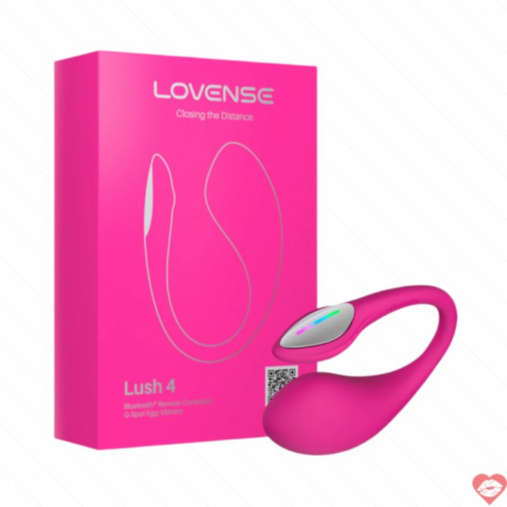 Lovense Lush 4 Trứng Rung G-Spot Bluetooth Siêu Mạnh Tay Rảnh