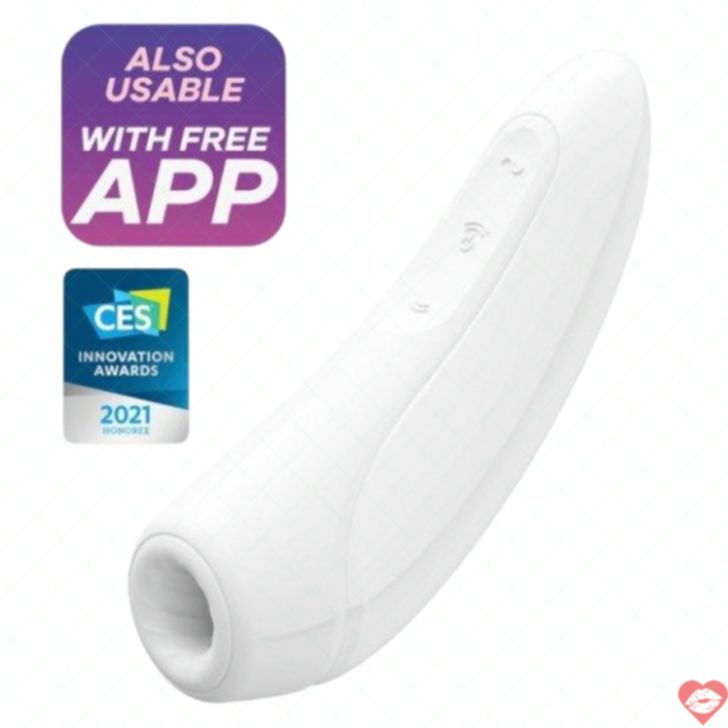 Satisfyer Curvy+ Hút Cli App Siêu Mạnh 14 Chế Độ