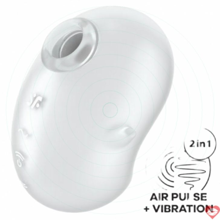 Satisfyer Cutie Ghost Hút Rung Mini