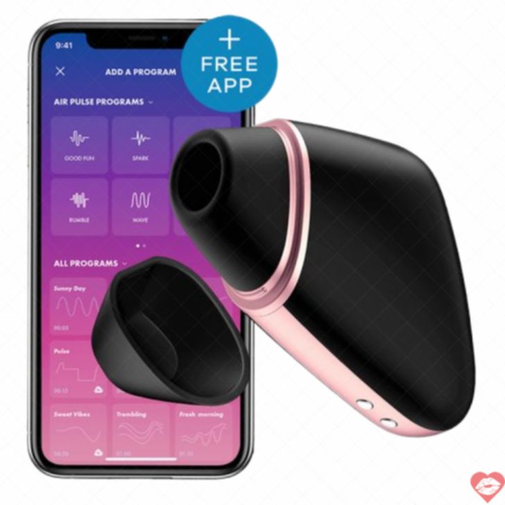 Satisfyer Love Triangle Hút Siêu Mạnh Điều Khiển