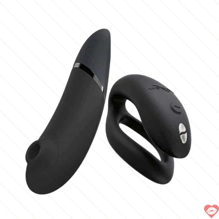 Set Womanizer Next We-Vibe Sync O luxury rung đôi